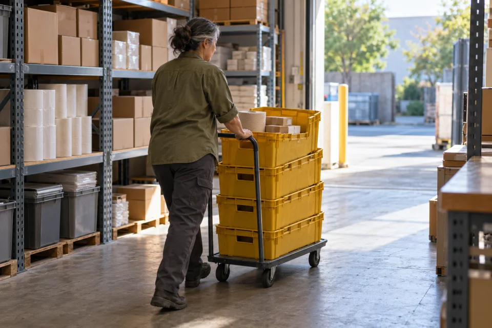 Wholesale delivery and restocking route